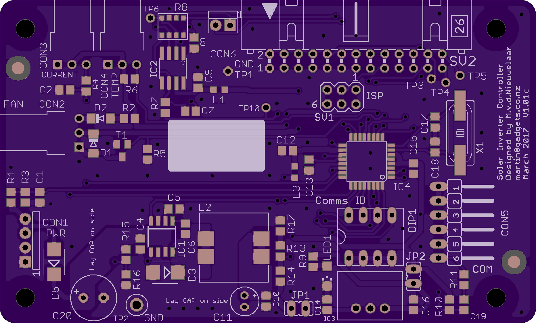 PCB for micro-controller